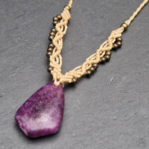 Collier Lépidolite