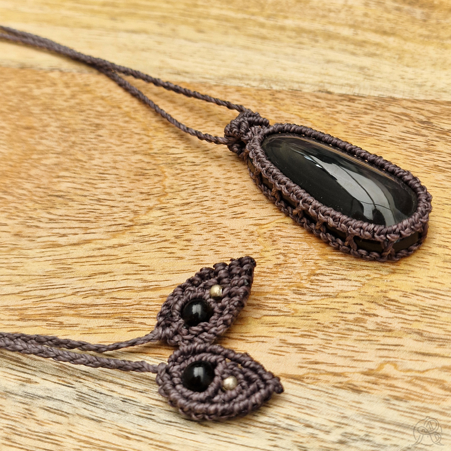 Pendentif Obsidienne œil céleste – Image 3