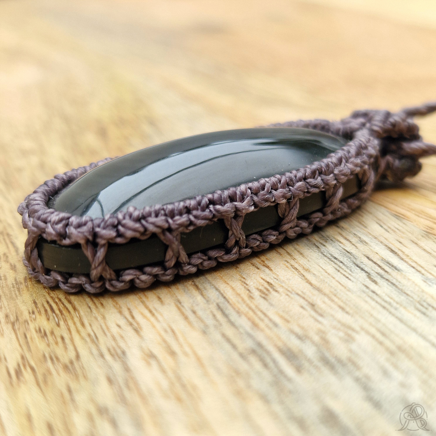 Pendentif Obsidienne œil céleste – Image 6