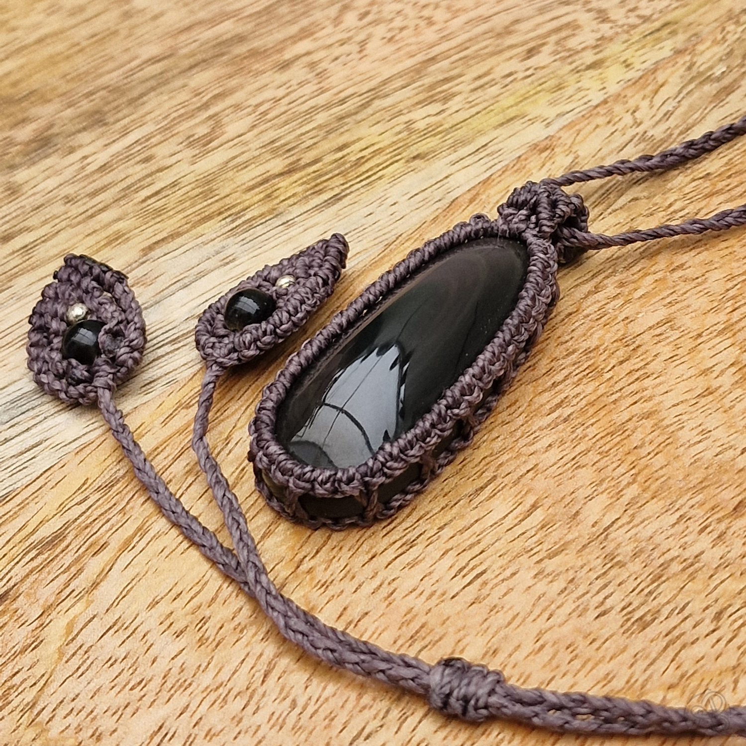 Pendentif Obsidienne œil céleste – Image 7