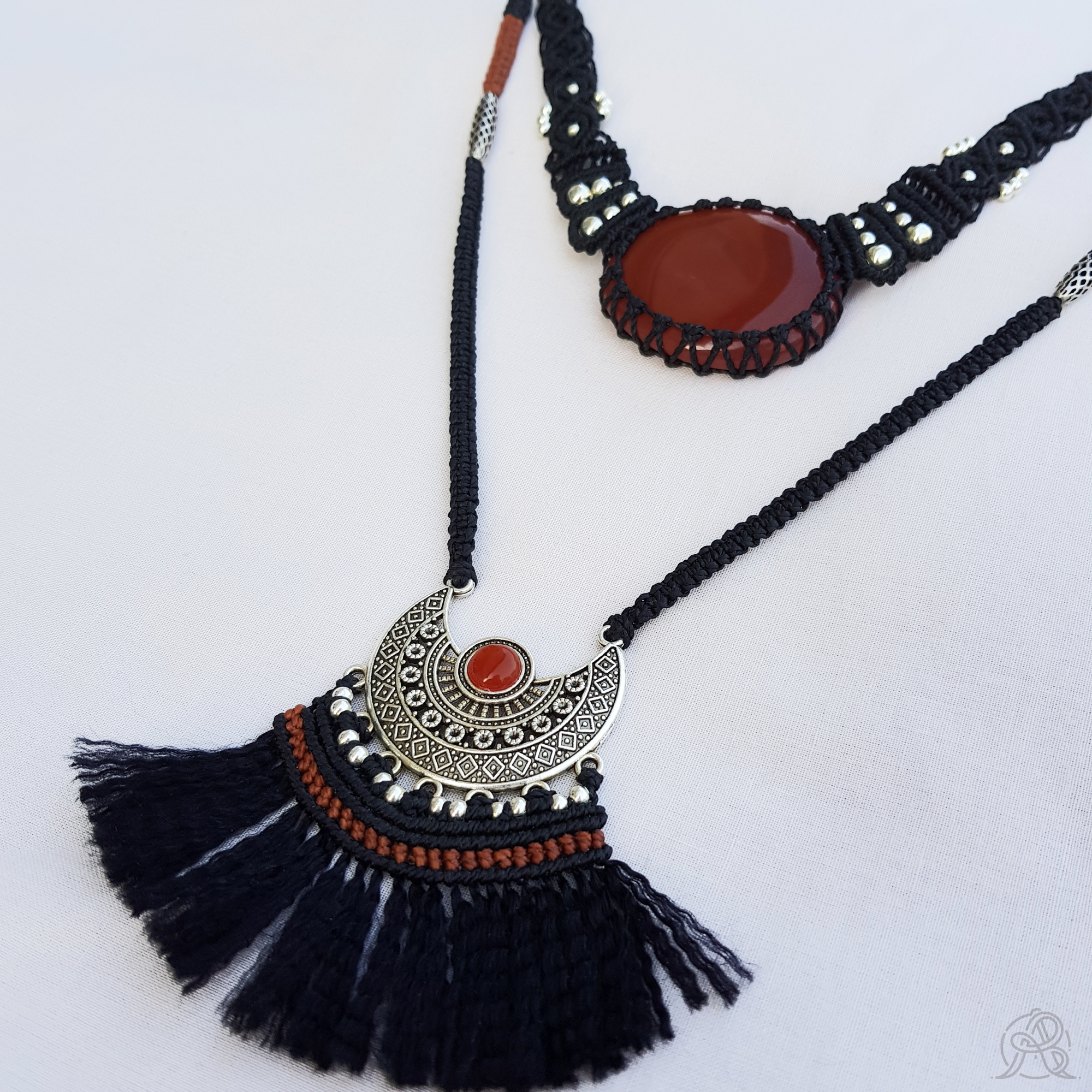 Sautoir plastron Cornaline – Image 4