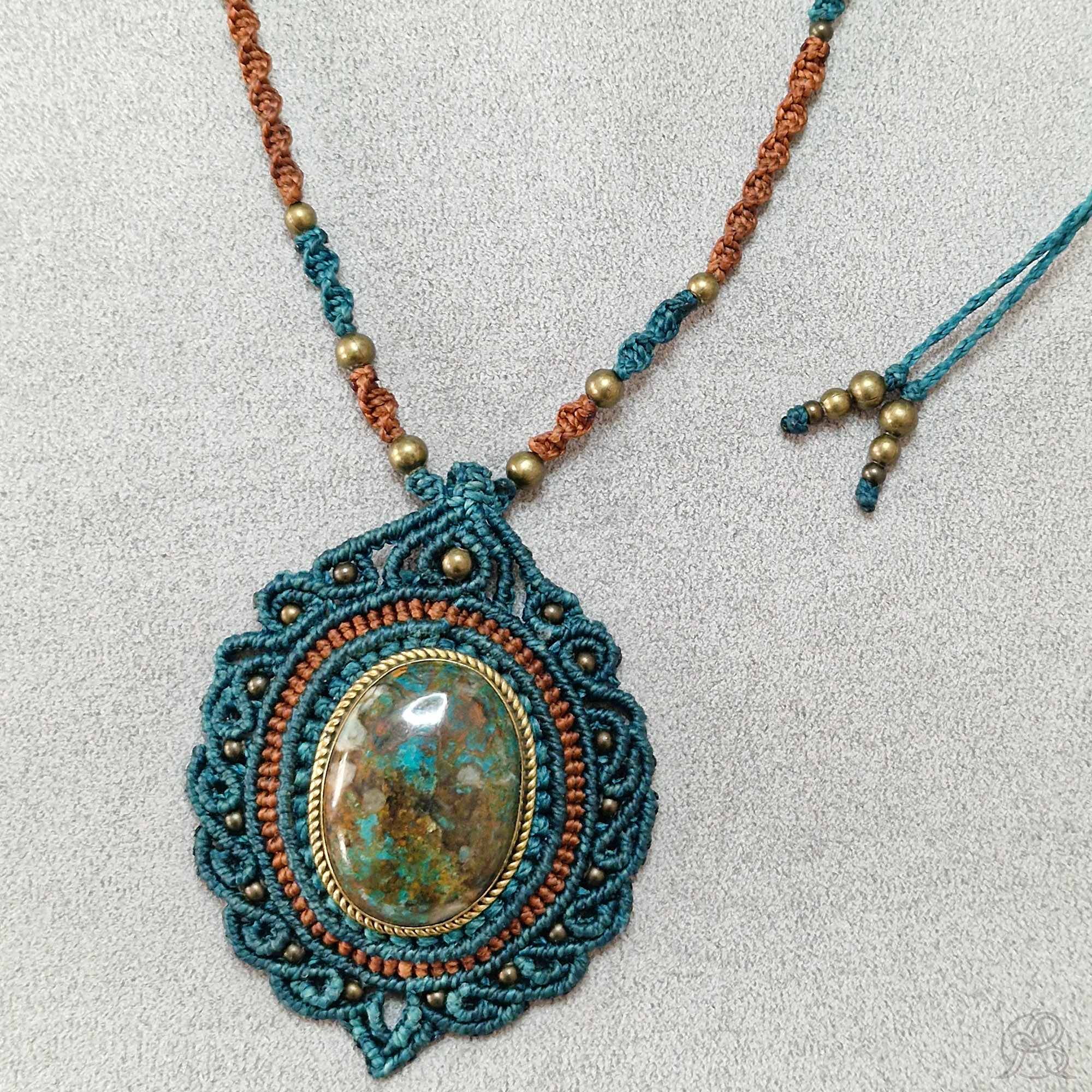 Collier Chrysocolle – Image 4