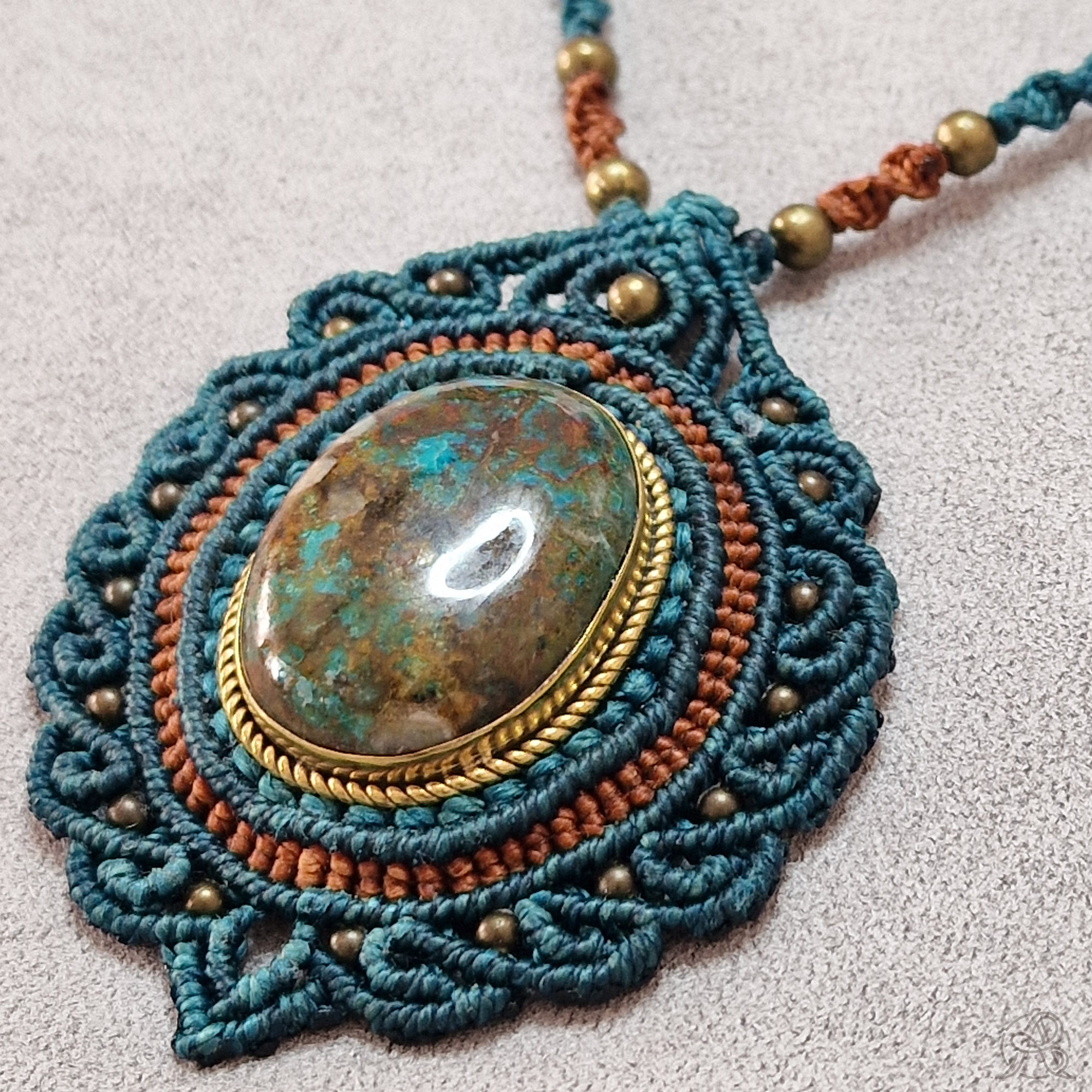 Collier Chrysocolle – Image 2