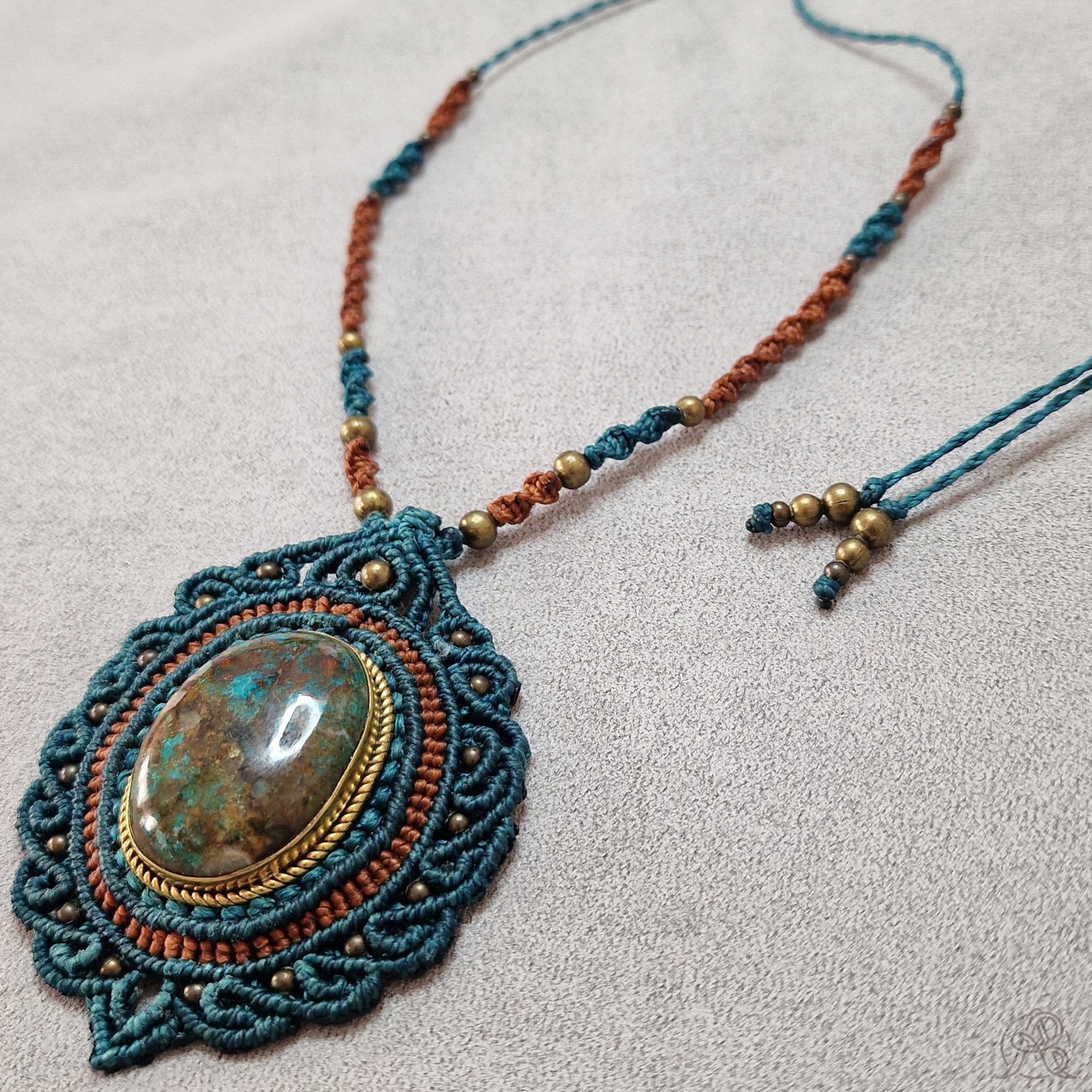 Collier Chrysocolle – Image 3