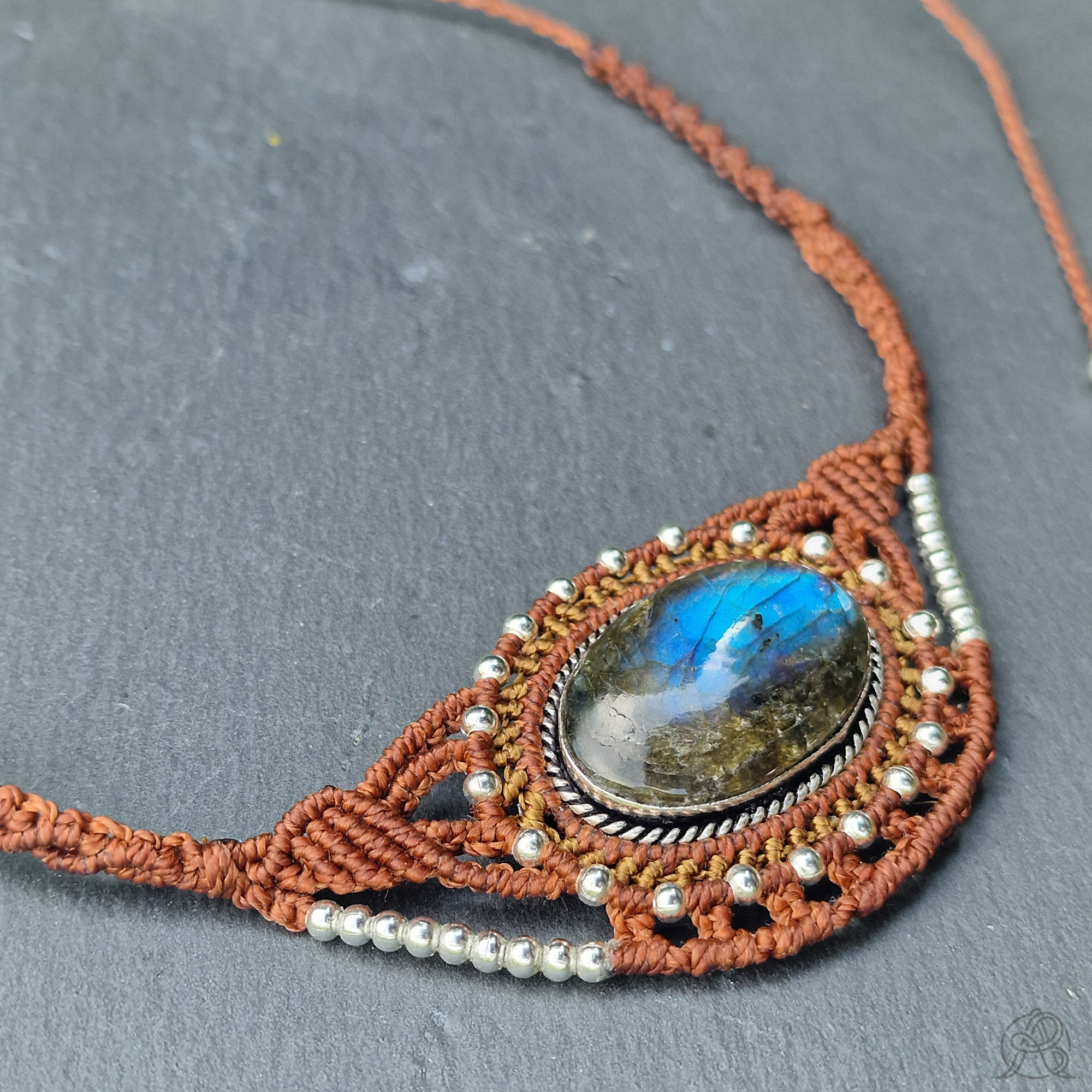 Collier Labradorite bleue – Image 4