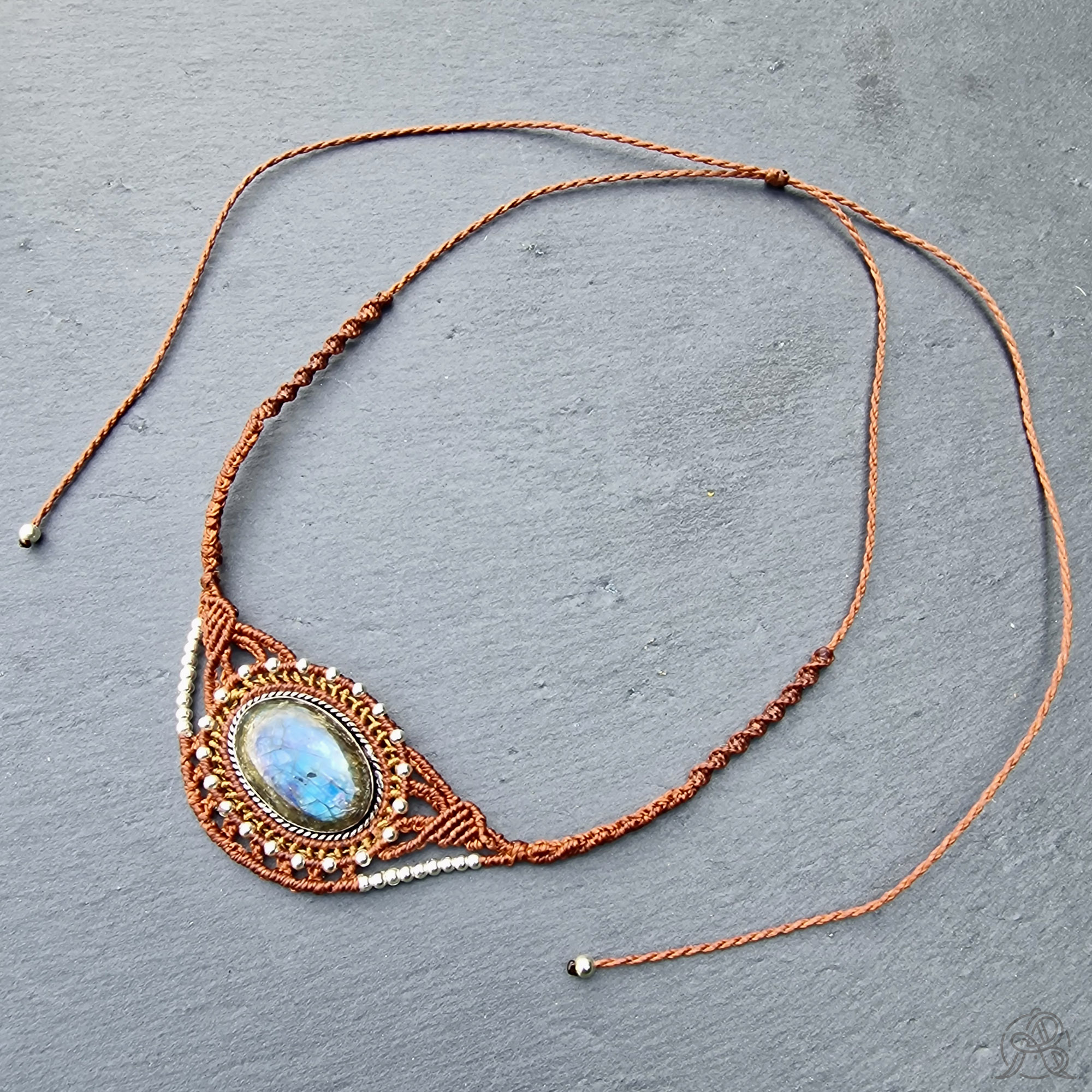 Collier Labradorite bleue – Image 2