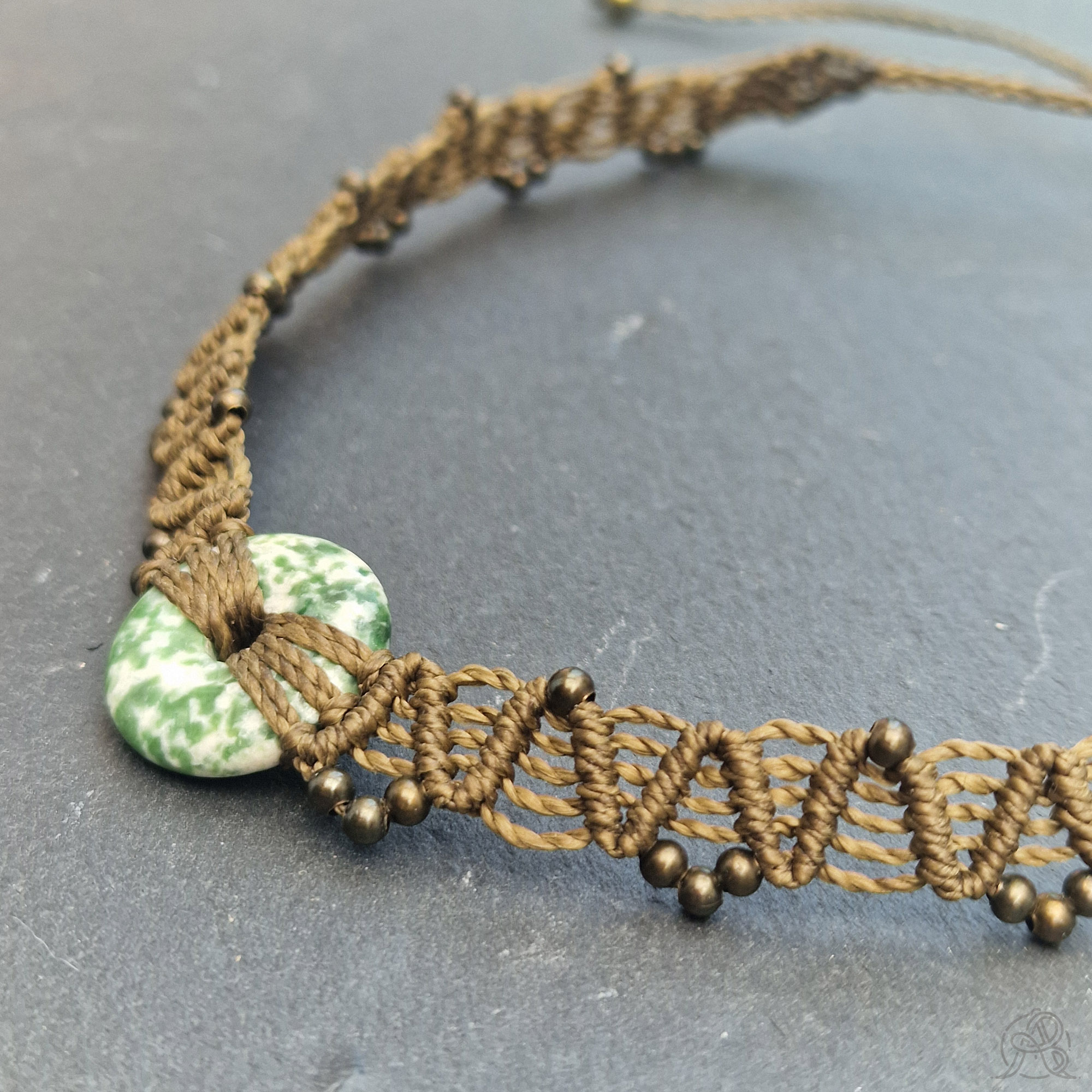 Collier ras-de-cou donut Agate arbre – Image 5