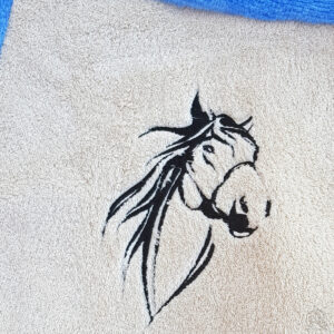 Broderie tête de cheval