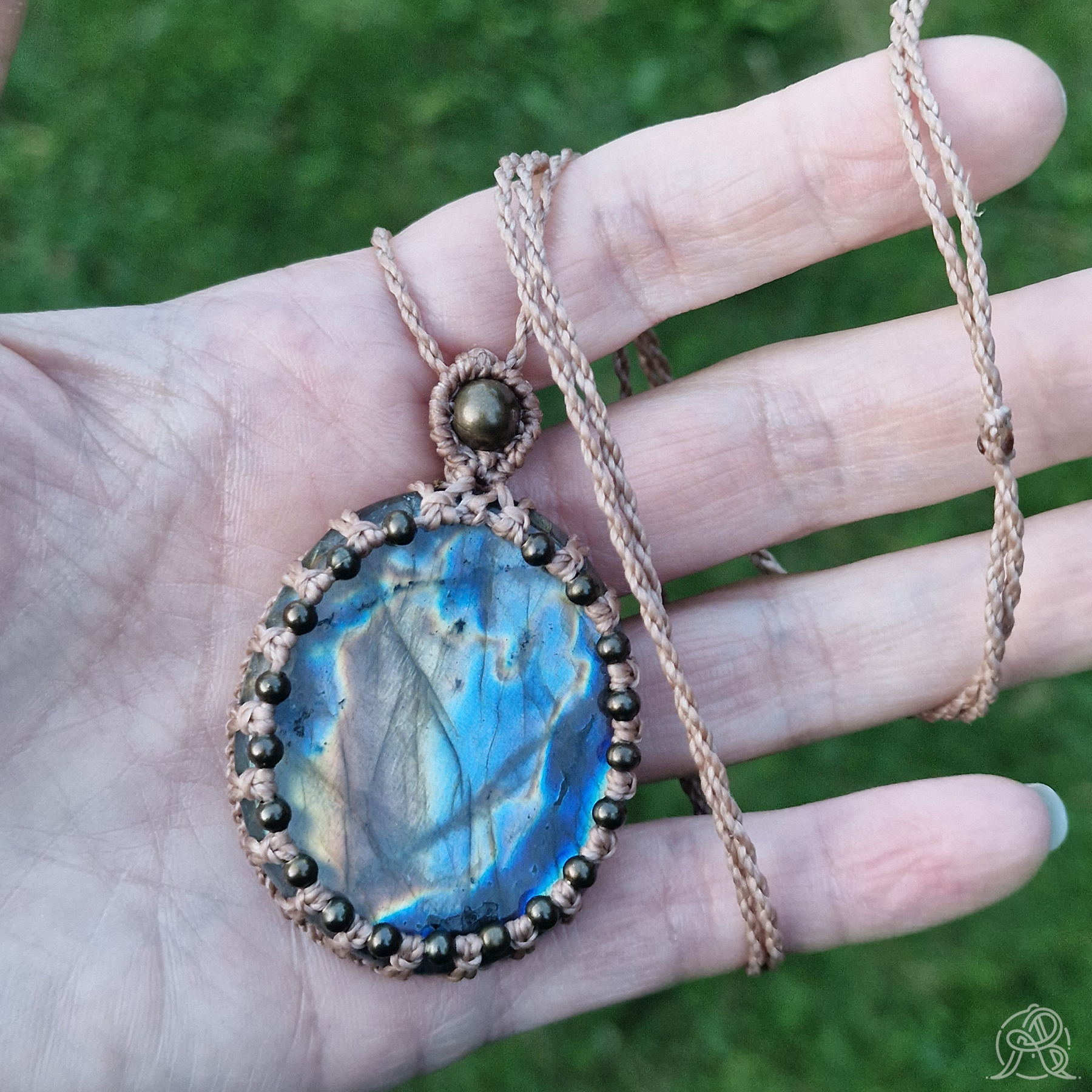 Pendentif Labradorite mini-monde – Image 3