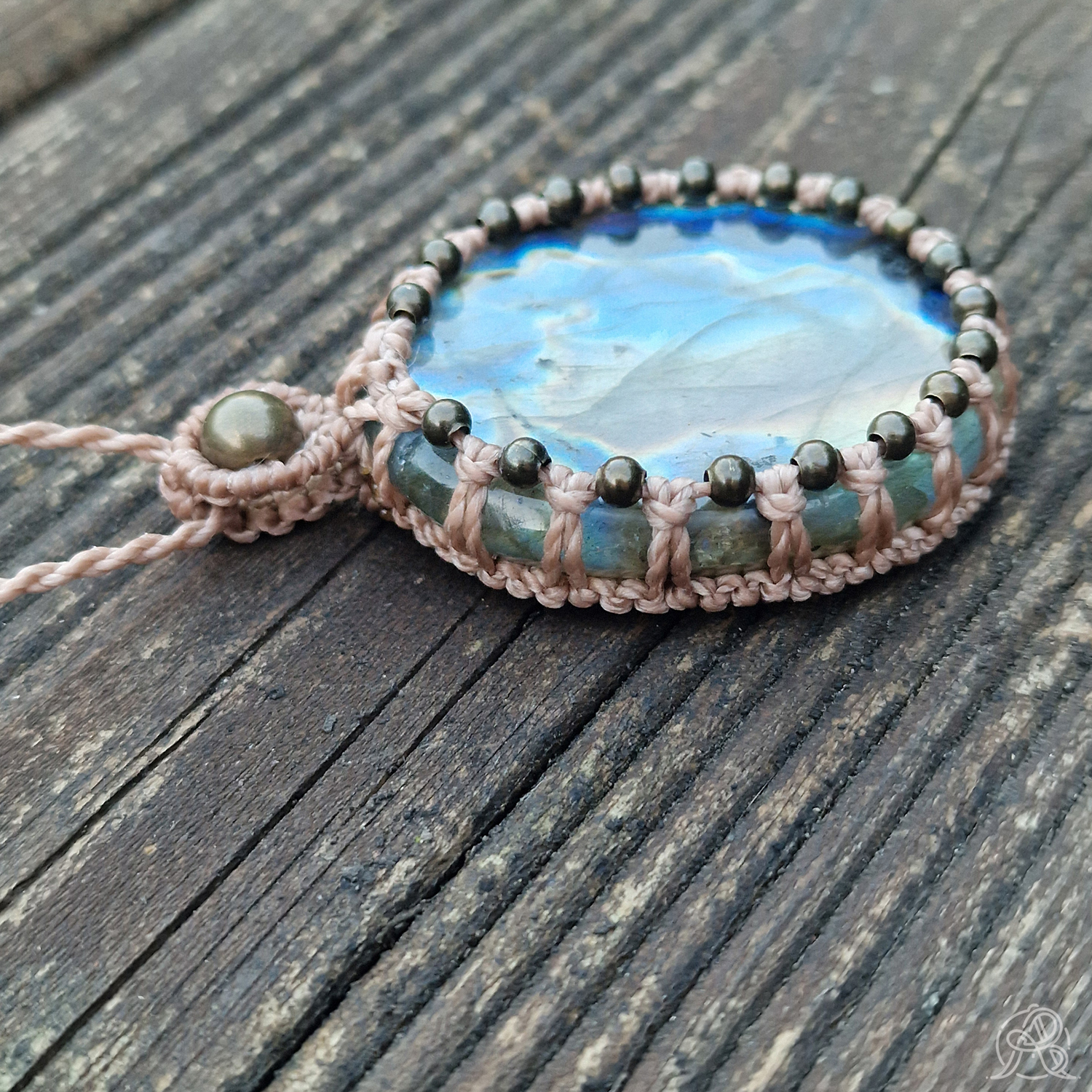 Pendentif Labradorite mini-monde – Image 2