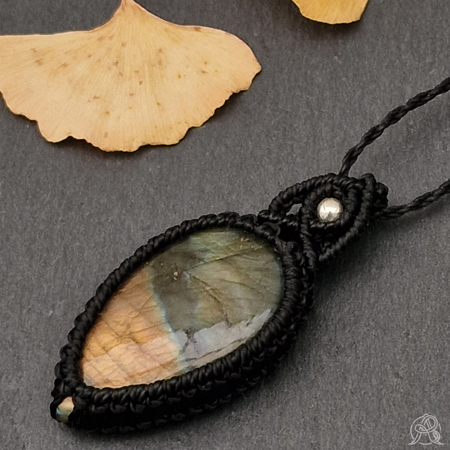 Pendentif Labradorite bicolore – Image 2