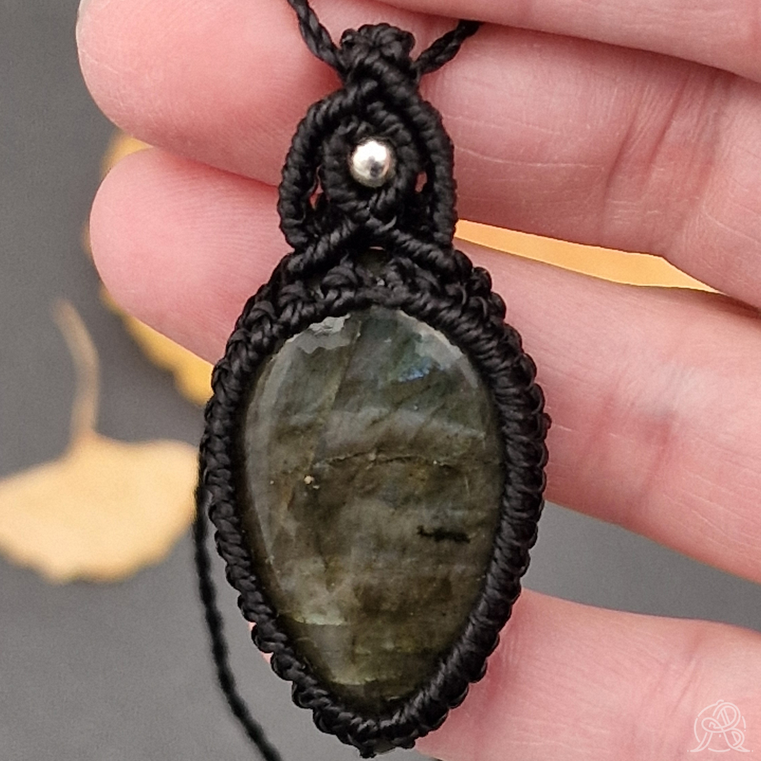 Pendentif Labradorite bicolore – Image 3