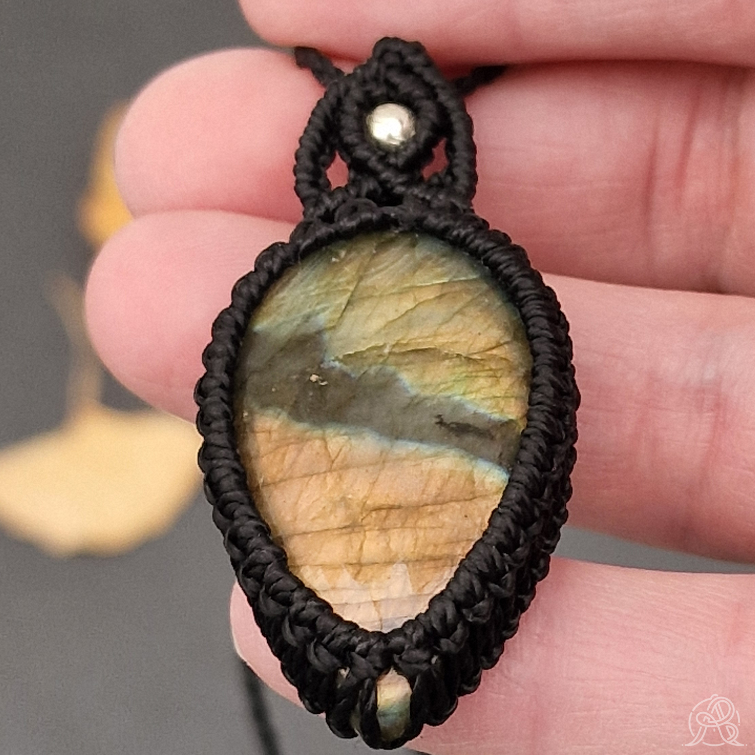 Pendentif Labradorite bicolore – Image 4