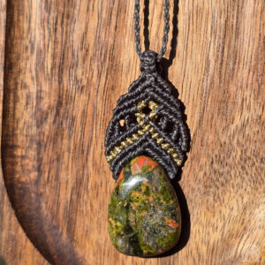Pendentif unakite