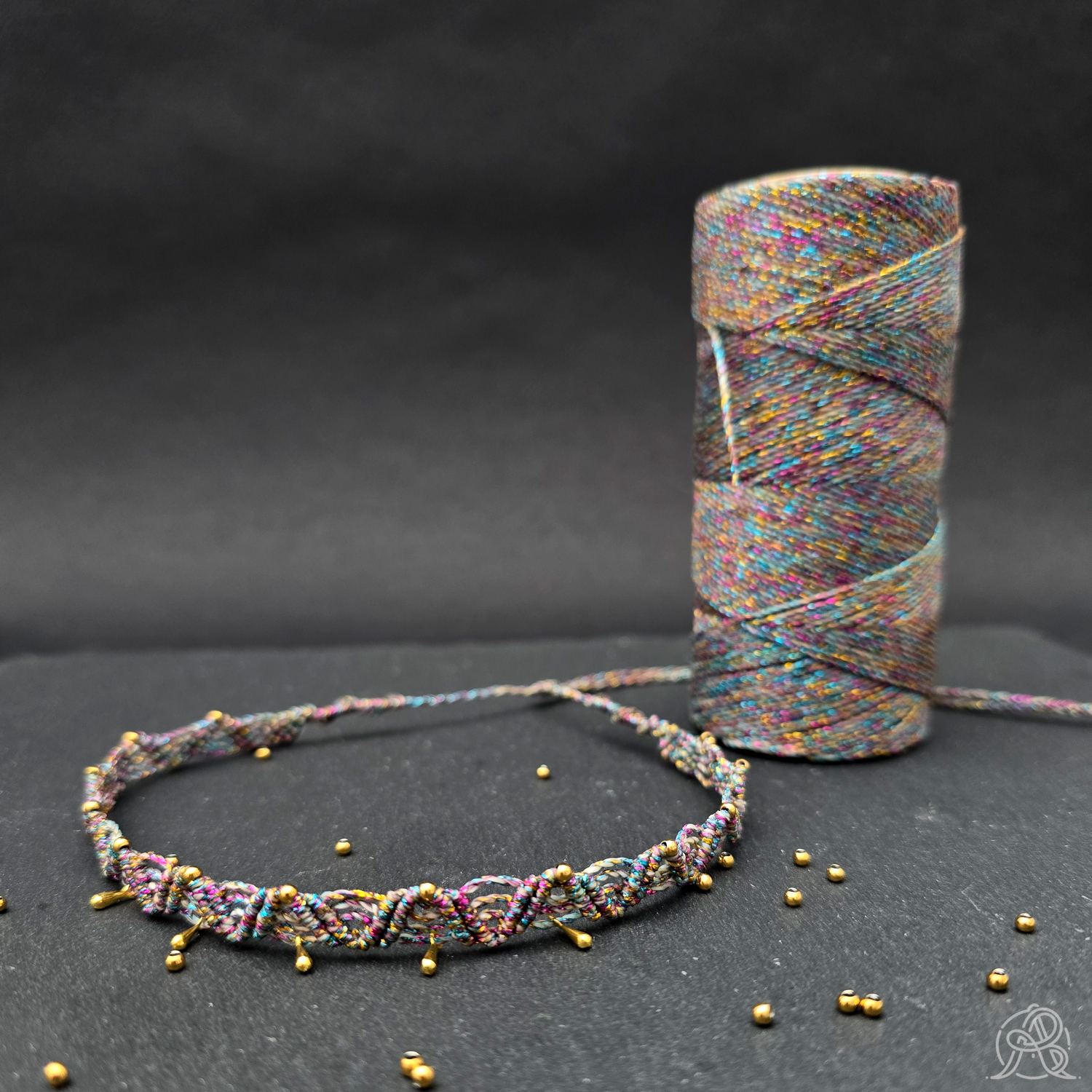 Collier ras-de-cou multicolor – Image 2