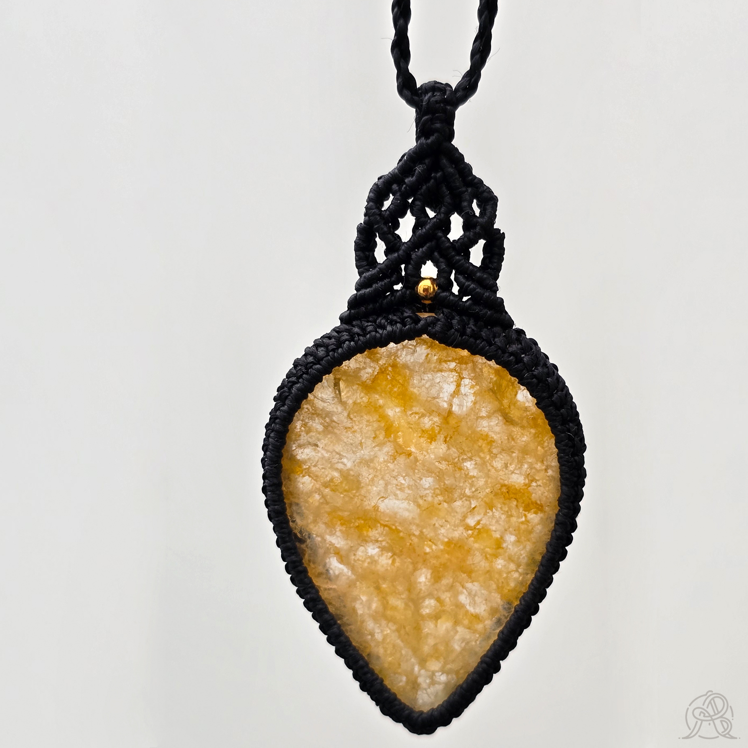 Pendentif Calcite Miel – Image 3