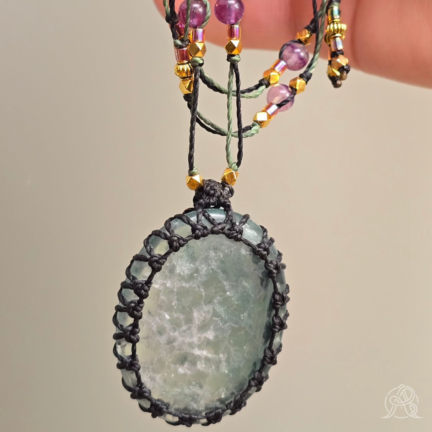 Sautoir Fluorite